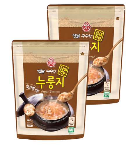오뚜기 구수한 끊여먹는 누룽지 240g